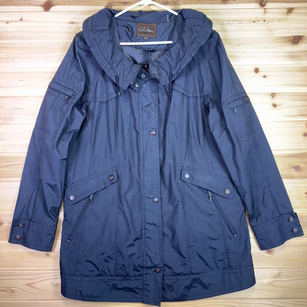 Cole Haan Navy Utility Jacket